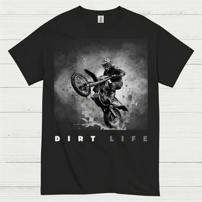 Dirt Life Motocross Action Rider T Shirt