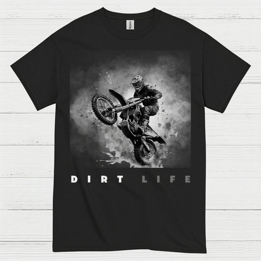 Dirt Life Motocross Action Rider T Shirt