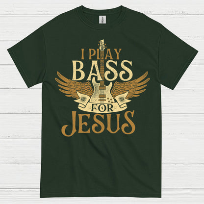 I Play Bass for Jesus T Shirt