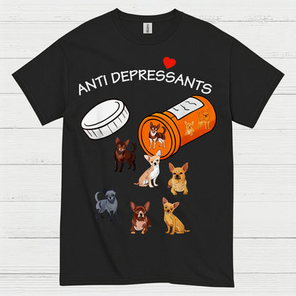 Funny Dog Anti Stress Graphic T Shirt