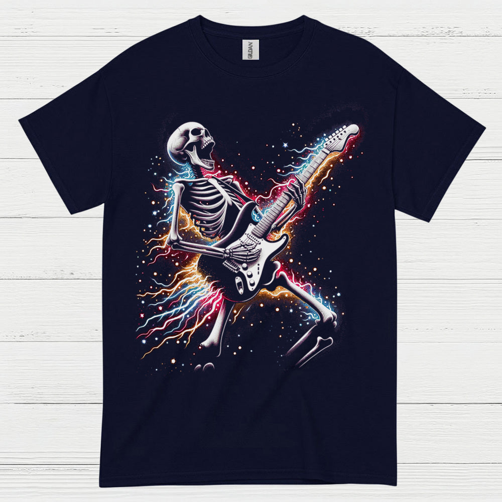 Electric Bones Guitar T Shirt