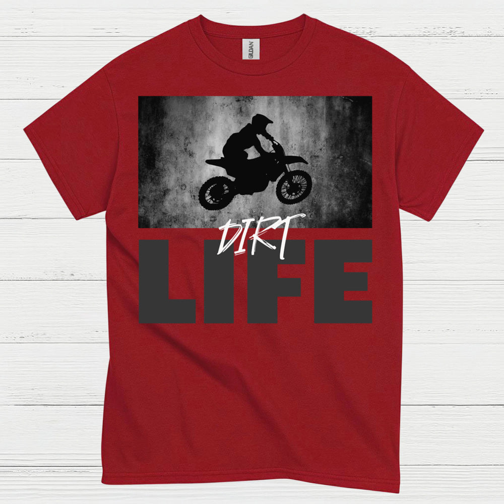 Dirt Life Motocross Rider T Shirt