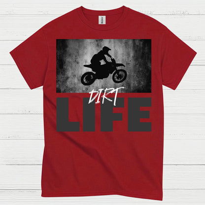 Dirt Life Motocross Rider T Shirt
