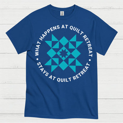 Quilt Retreat Rules Humor T Shirt