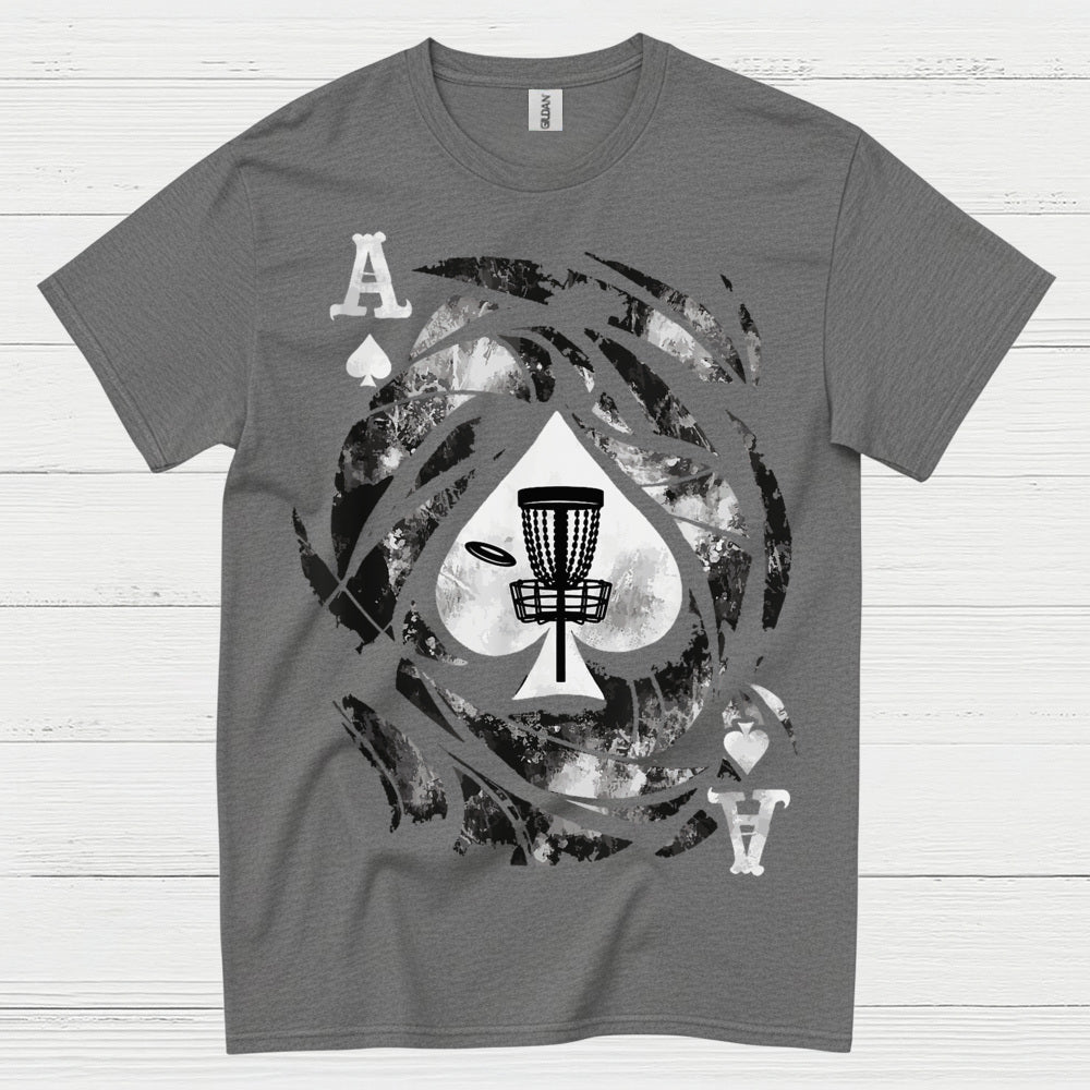 Ace Of Spades Disc Golf T Shirt