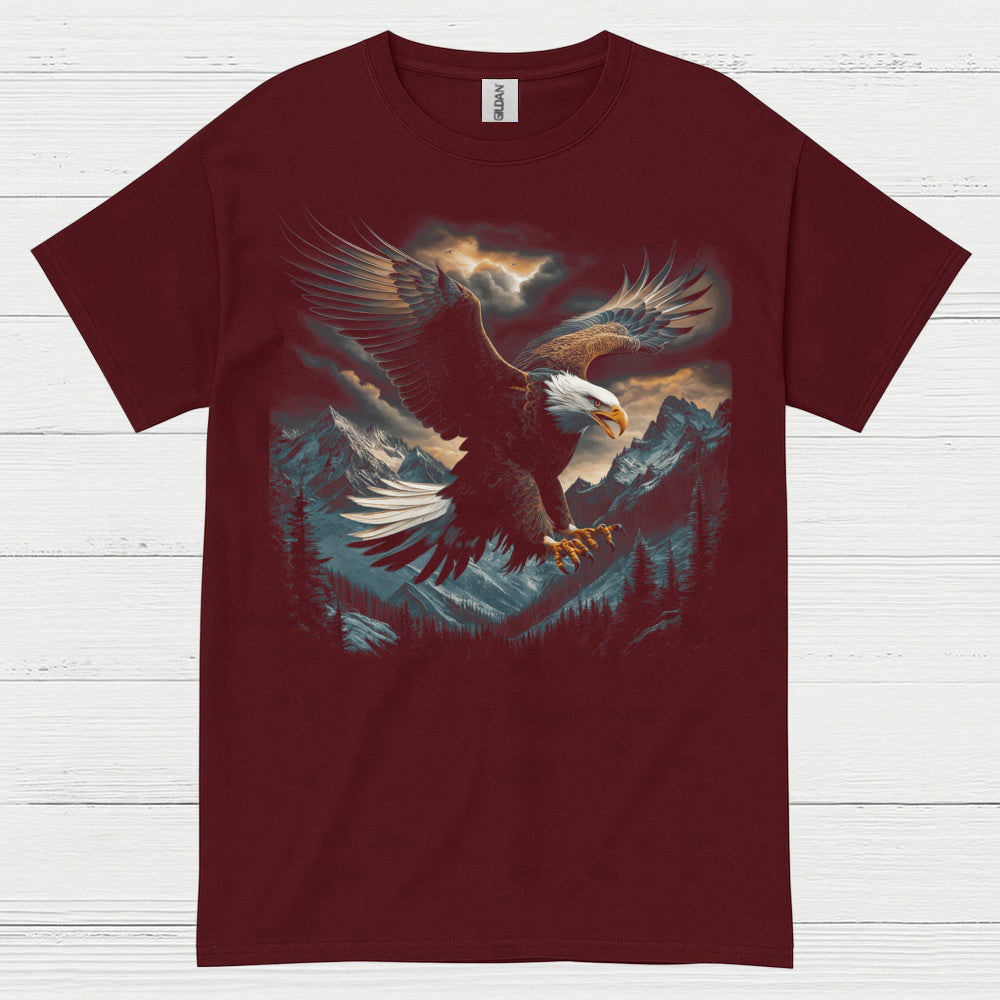 American Bald Eagle Freedom Pride Wilderness T Shirt