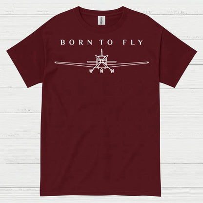 Born To Fly Aviation T Shirt