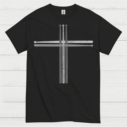 Cross Drum Sticks T Shirt