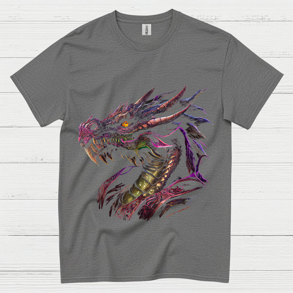 Fierce Dragon Head T Shirt