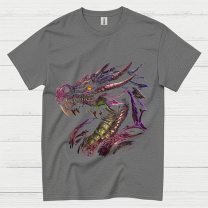 Fierce Dragon Head T Shirt