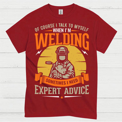 Expert Advice Welding T Shirt