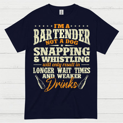 Im A Bartender Not A Dog T Shirt