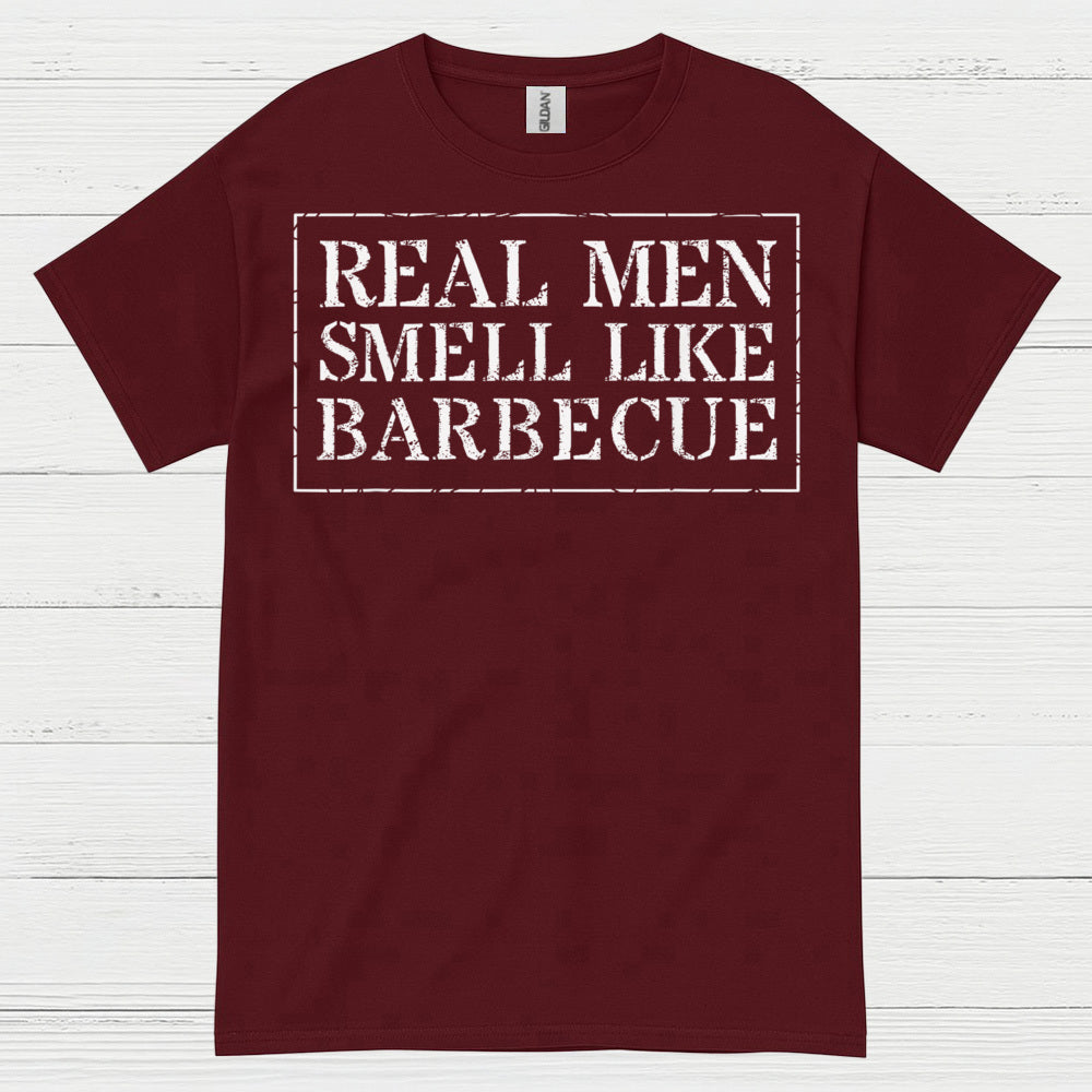 Real Men Smell Like Barbecue T Shirt