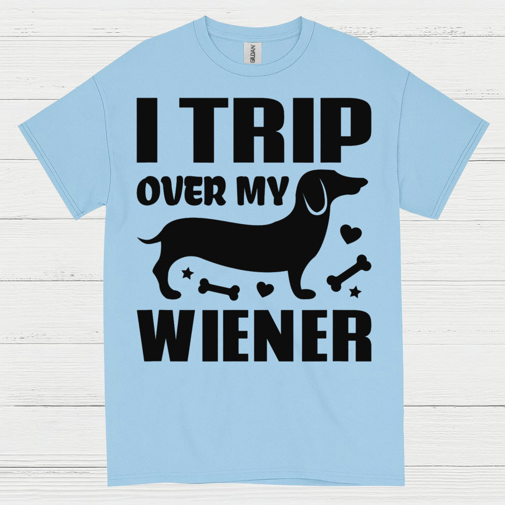 Life Is Better With A Dachshund Colorful Silhouette T Shirt