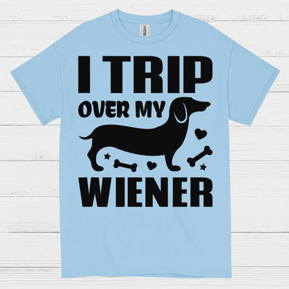 Life Is Better With A Dachshund Colorful Silhouette T Shirt