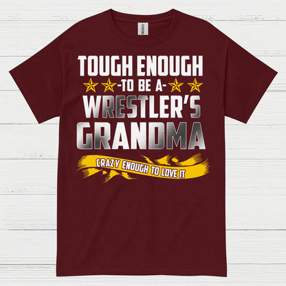 Tough Enough Wrestler Grandma T Shirt