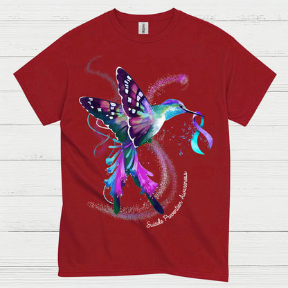 Hummingbird Awareness Message T Shirt