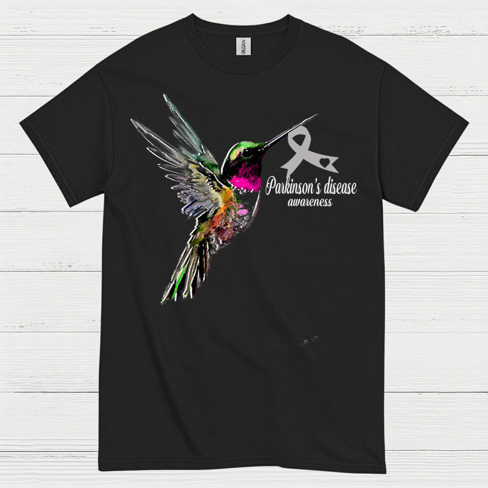 Parkinsons Awareness Hummingbird Hope T Shirt