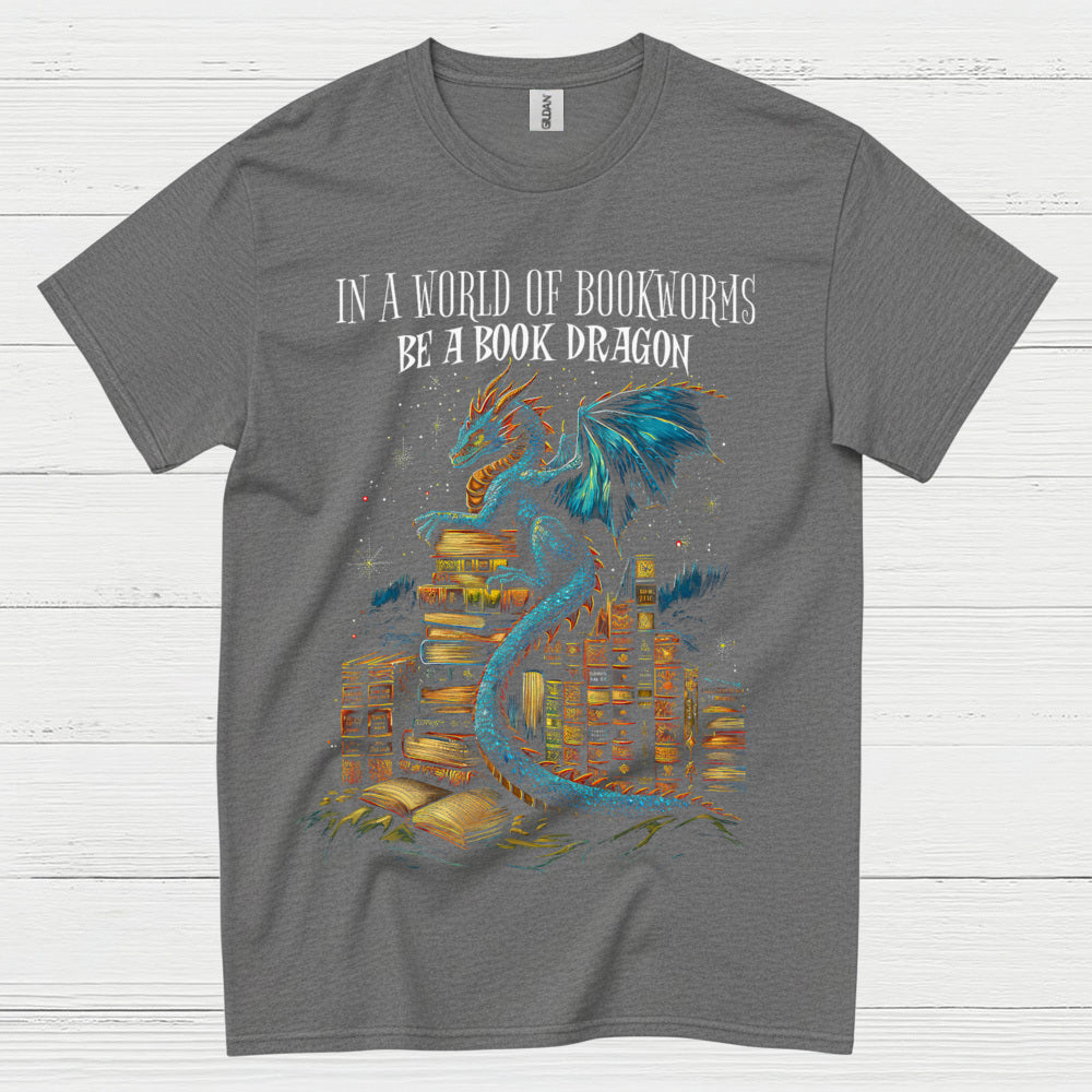Be A Book Dragon T Shirt