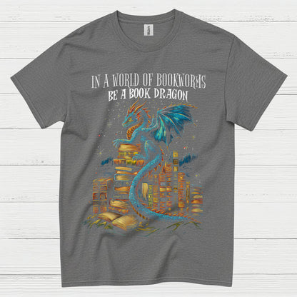 Be A Book Dragon T Shirt
