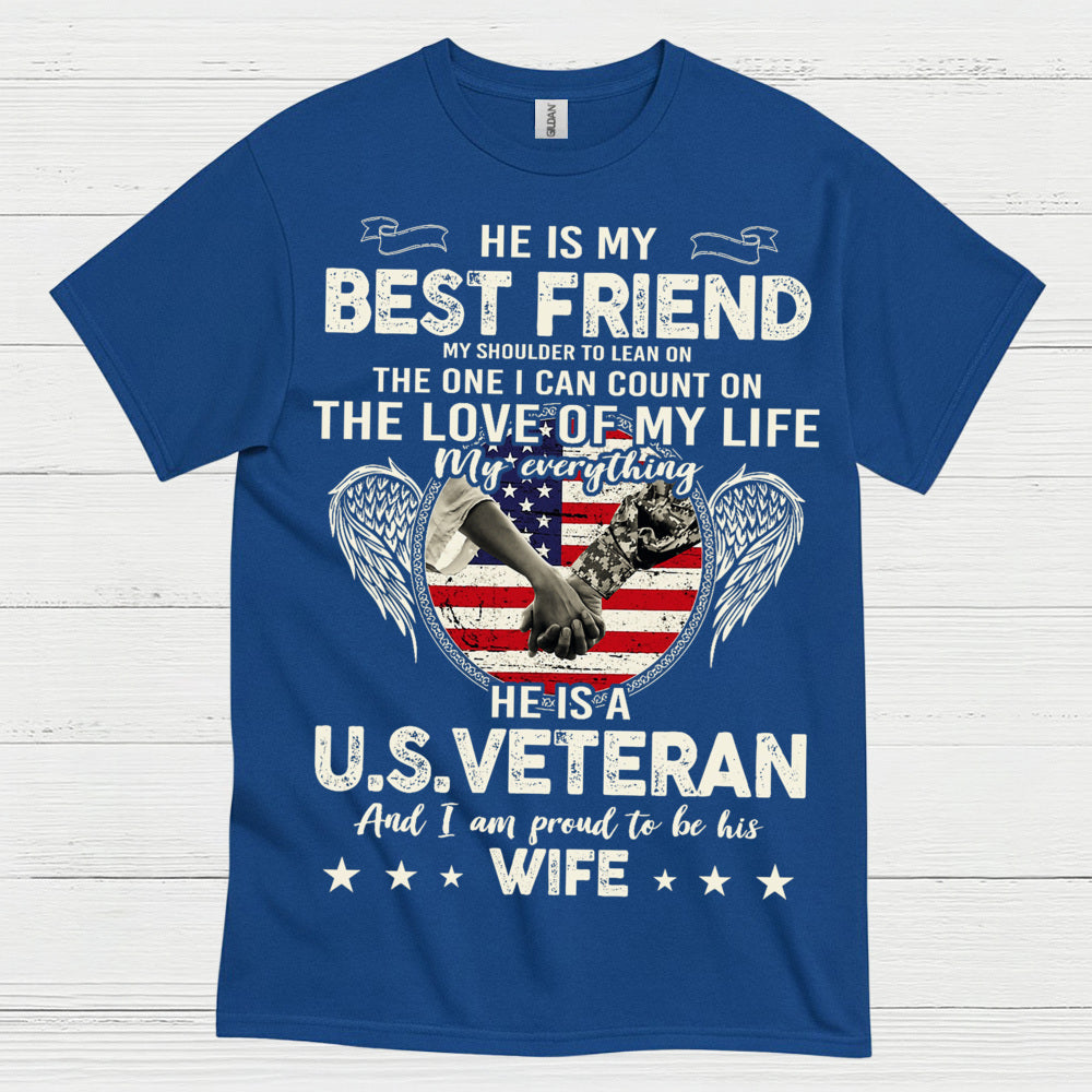 Proud Veteran Wife T-Shirt