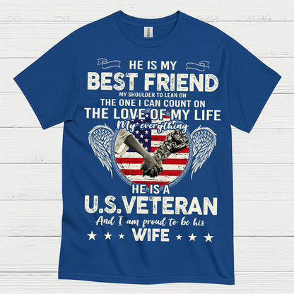 Proud Veteran Wife T-Shirt