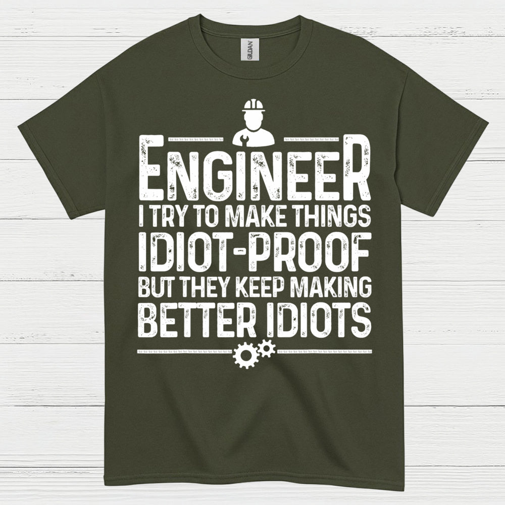Engineer Problem Solver Humor T Shirt