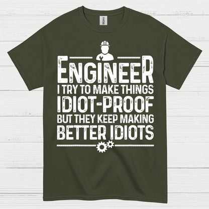 Engineer Problem Solver Humor T Shirt
