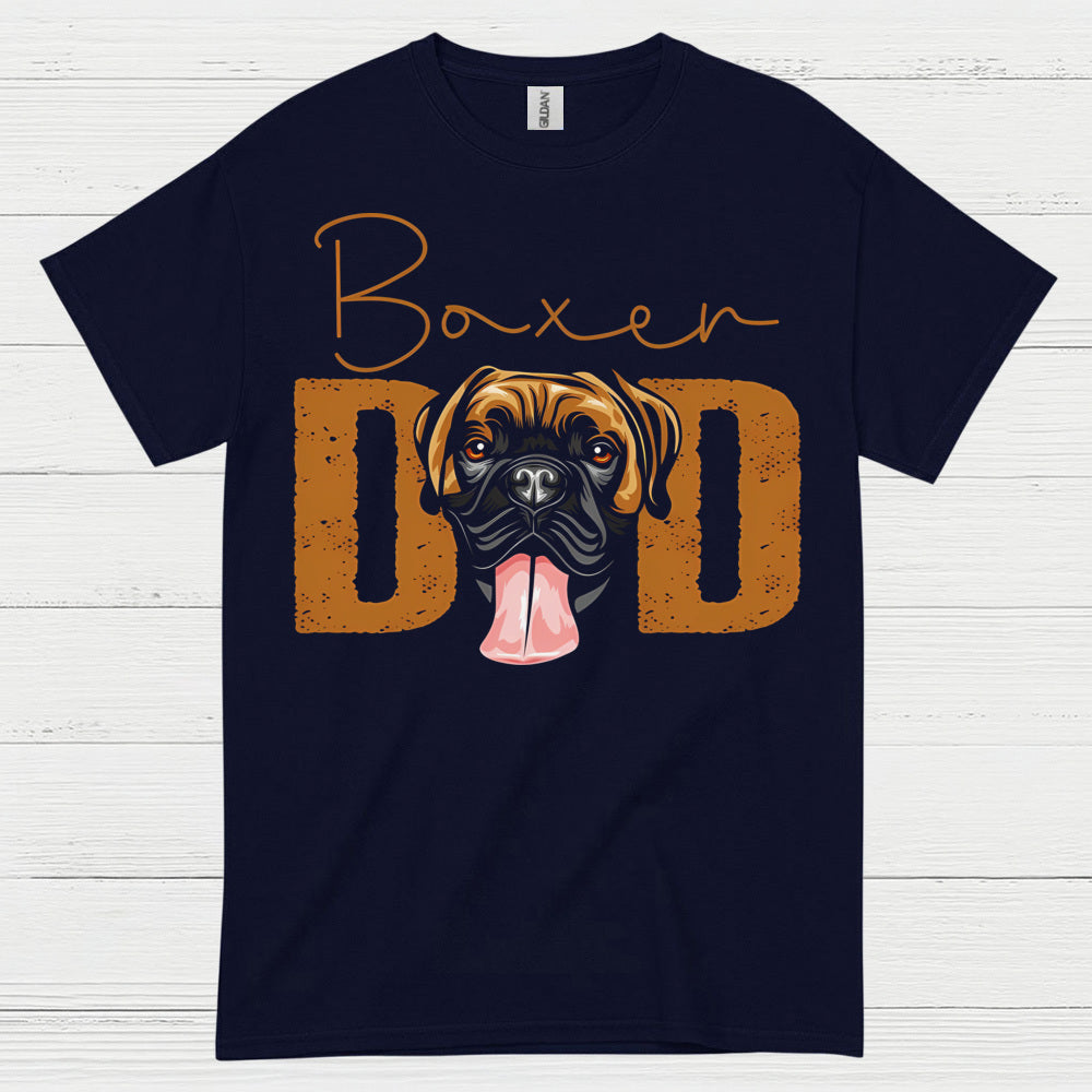 Boxer Dad Funny T Shirt