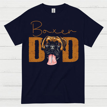 Boxer Dad Funny T Shirt