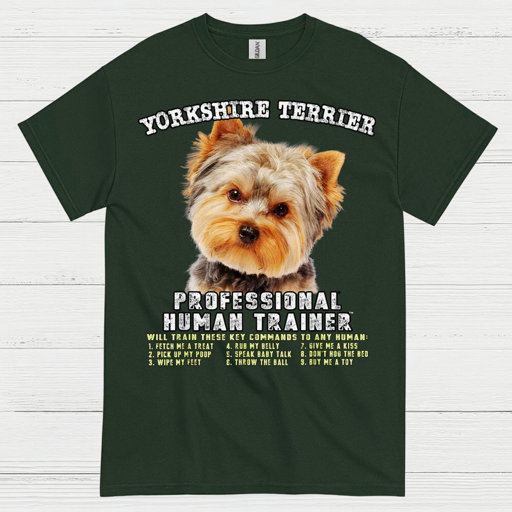 Yorkshire Terrier Professional Trainer Funny T Shirt