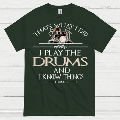 I Play The Drums T Shirt