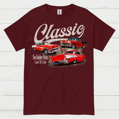 Classic Golden Years Car T Shirt
