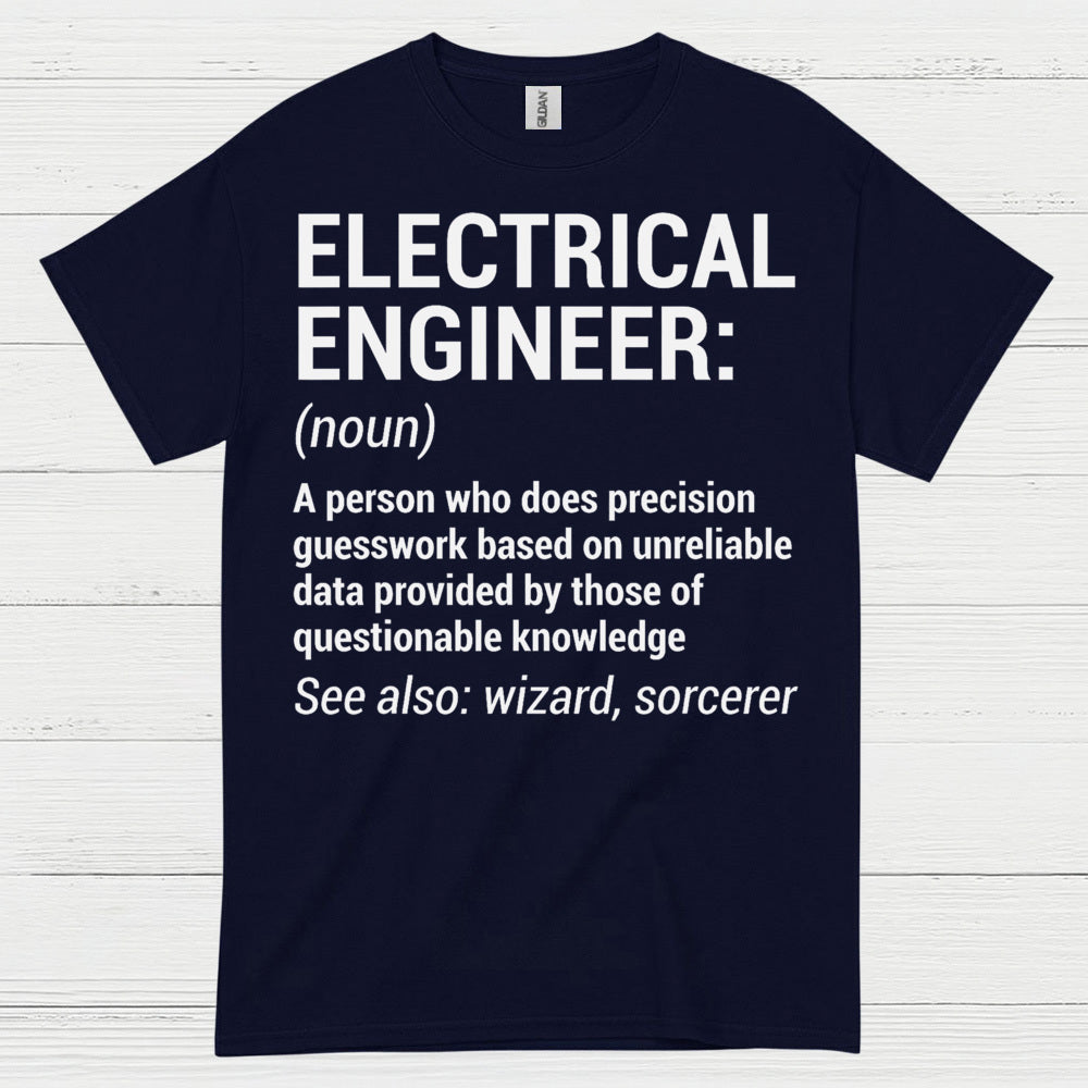 Electrical Wizard Engineer T Shirt
