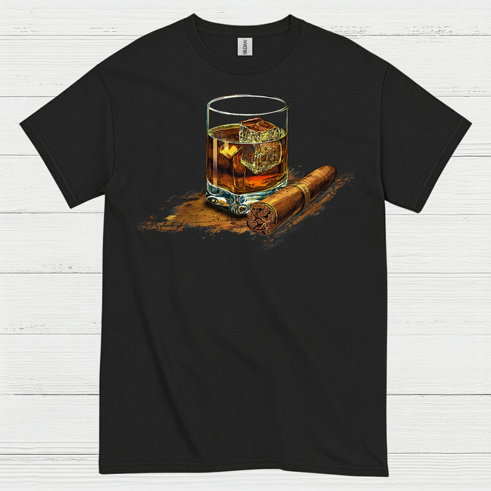 Whiskey And Cigar Classic T Shirt