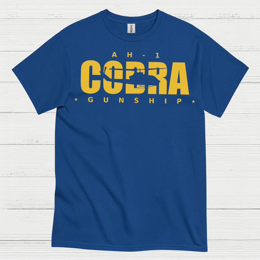AH-1 Cobra Gunship Military T Shirt