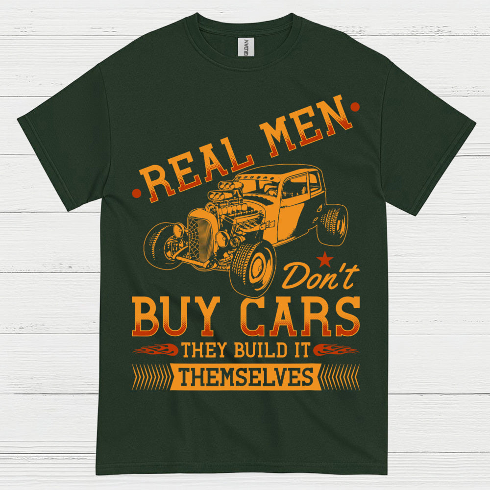Real Men Build Hot Rods T Shirt