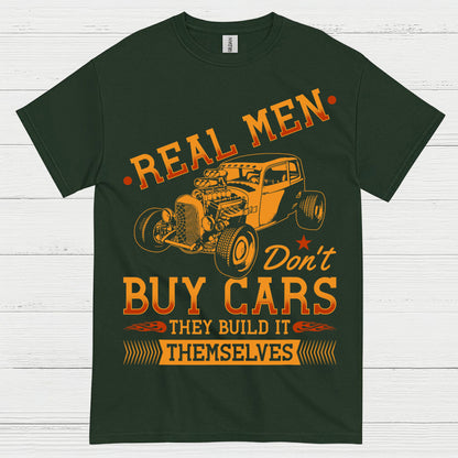Real Men Build Hot Rods T Shirt