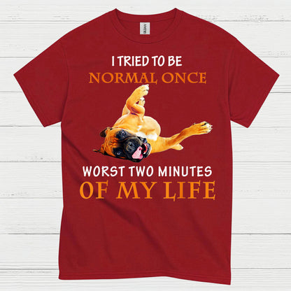 Worst Two Minutes Boxer T Shirt