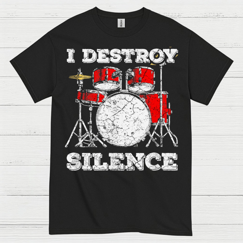Silence Slayer Drum T Shirt