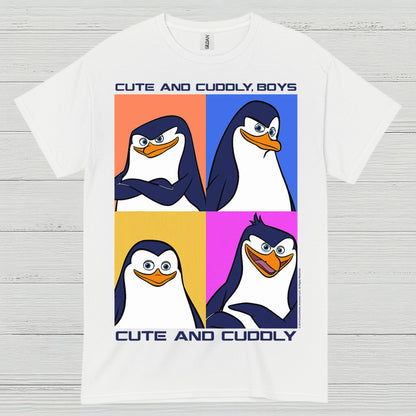 Cute And Cuddly Penguin Graphic T Shirt