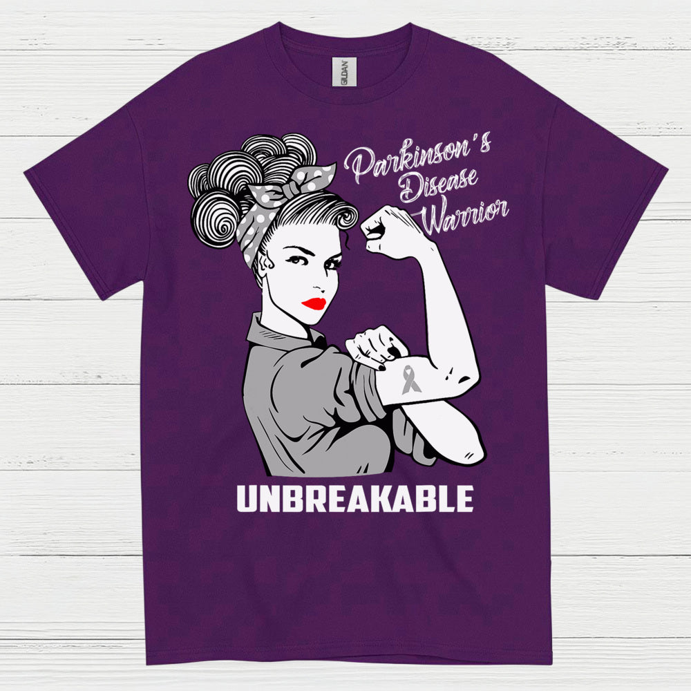 Parkinsons Warrior Unbreakable Strength T Shirt