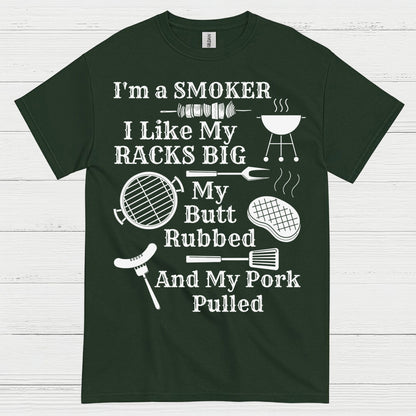 Smoker Racks Big Pork Pulled T Shirt