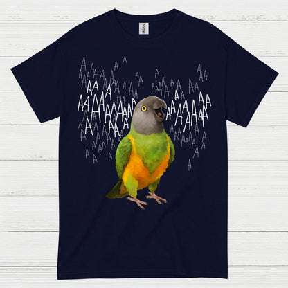 Screaming Parrot Funny T Shirt