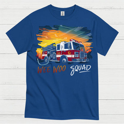 Wee Woo Squad Firefighter T Shirt