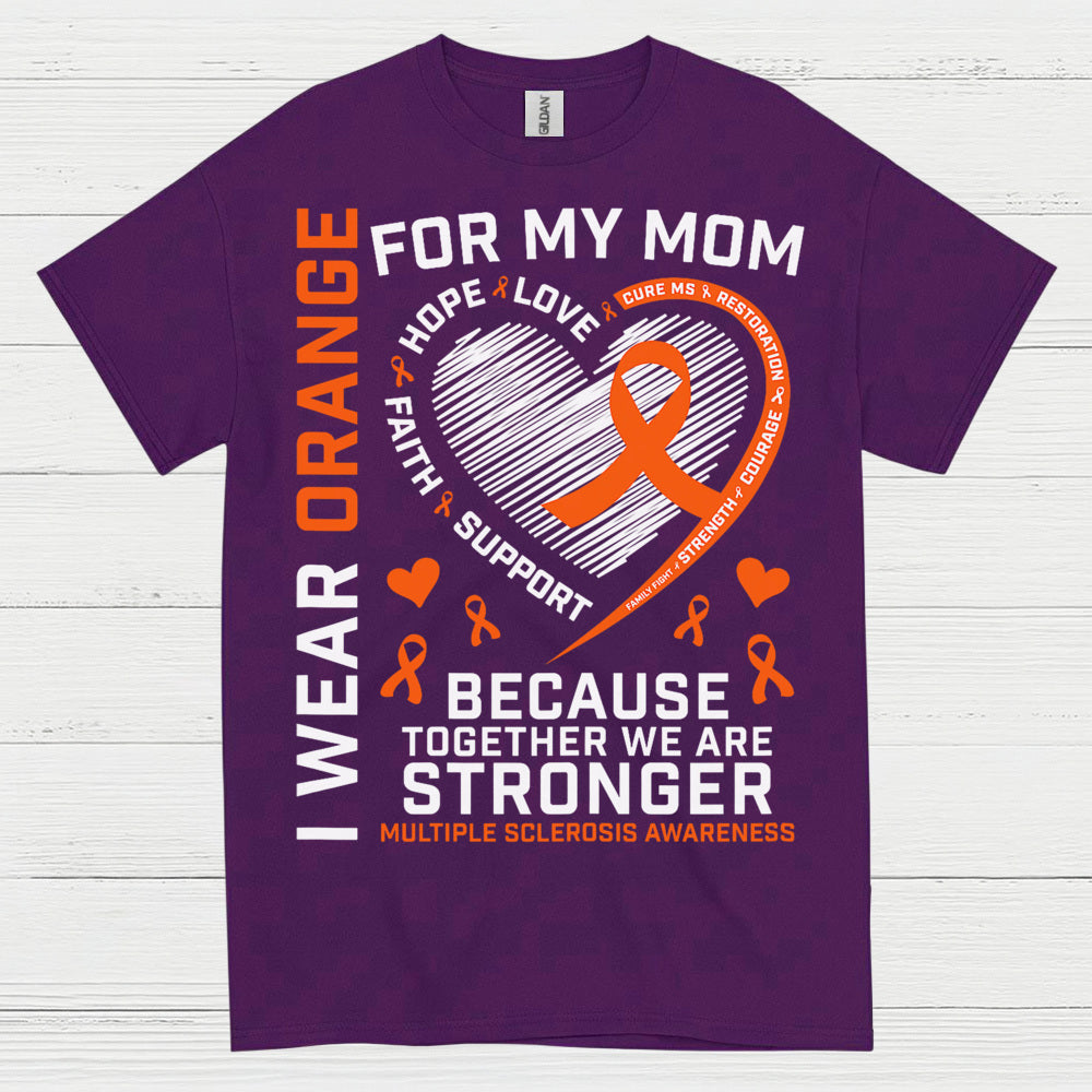 Wear Orange For My Mom T Shirt