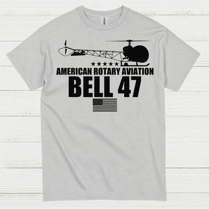 Bell 47 American Rotary Aviation T Shirt