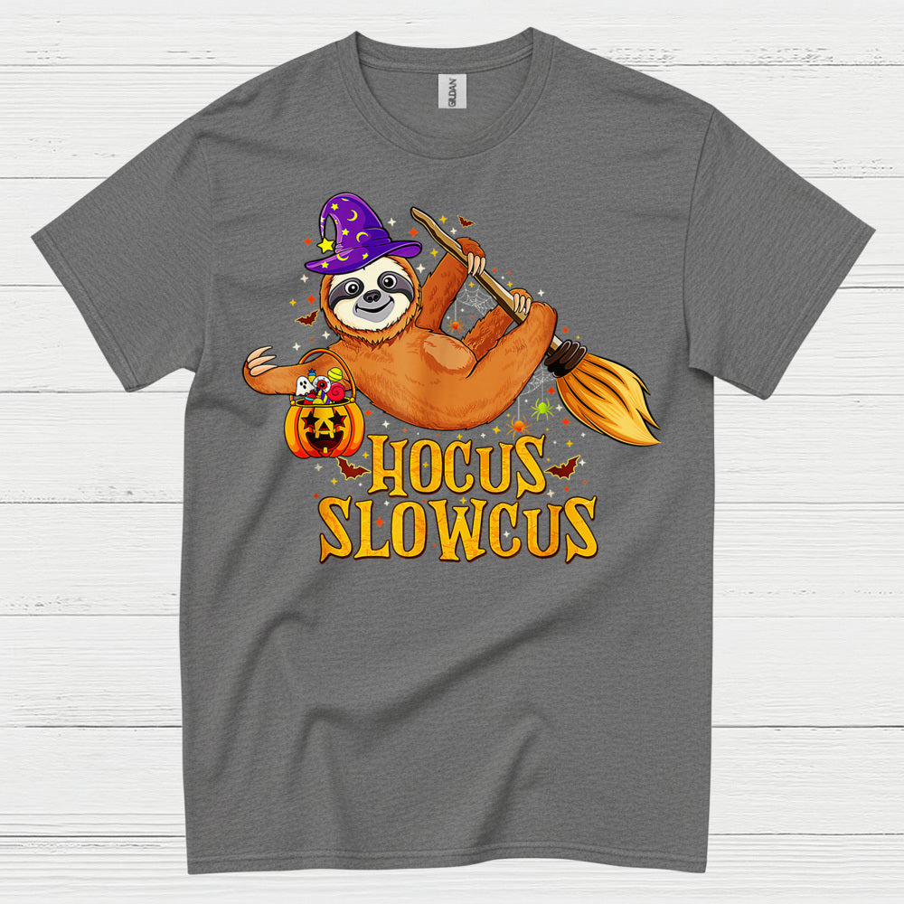 Hocus Slowcus Halloween Sloth T Shirt