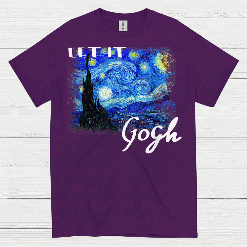 Let It Gogh Art T Shirt