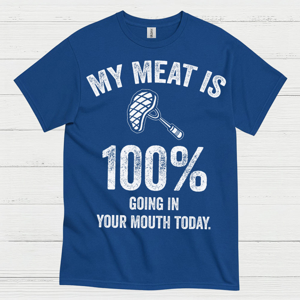 My Meat Is 100 Percent BBQ T Shirt